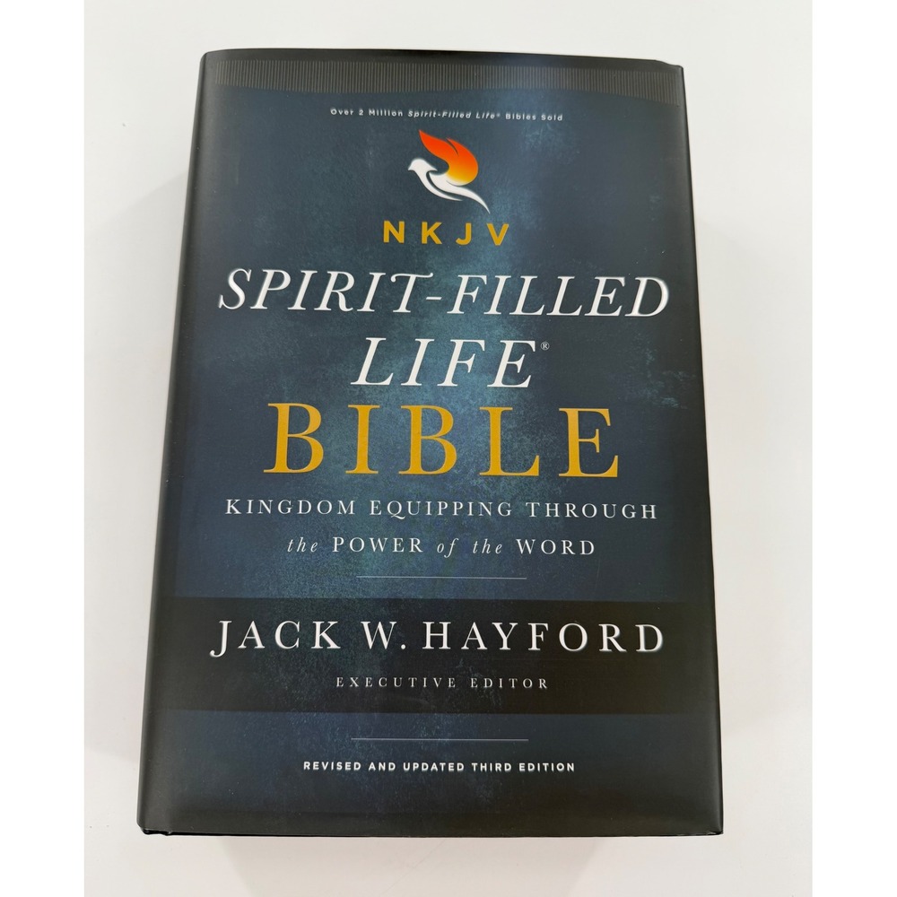 NKJV Spirit-Filled Life Bible Third Edition Jack Hayford Hardcover Thomas Nelson